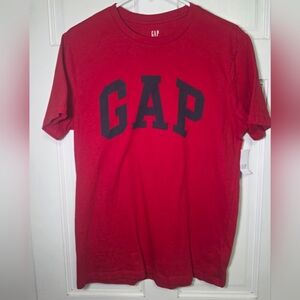 Gap Short Sleeve Crew Neck Basic Logo Graphic Tee T-Shirt- Size Med NWT
